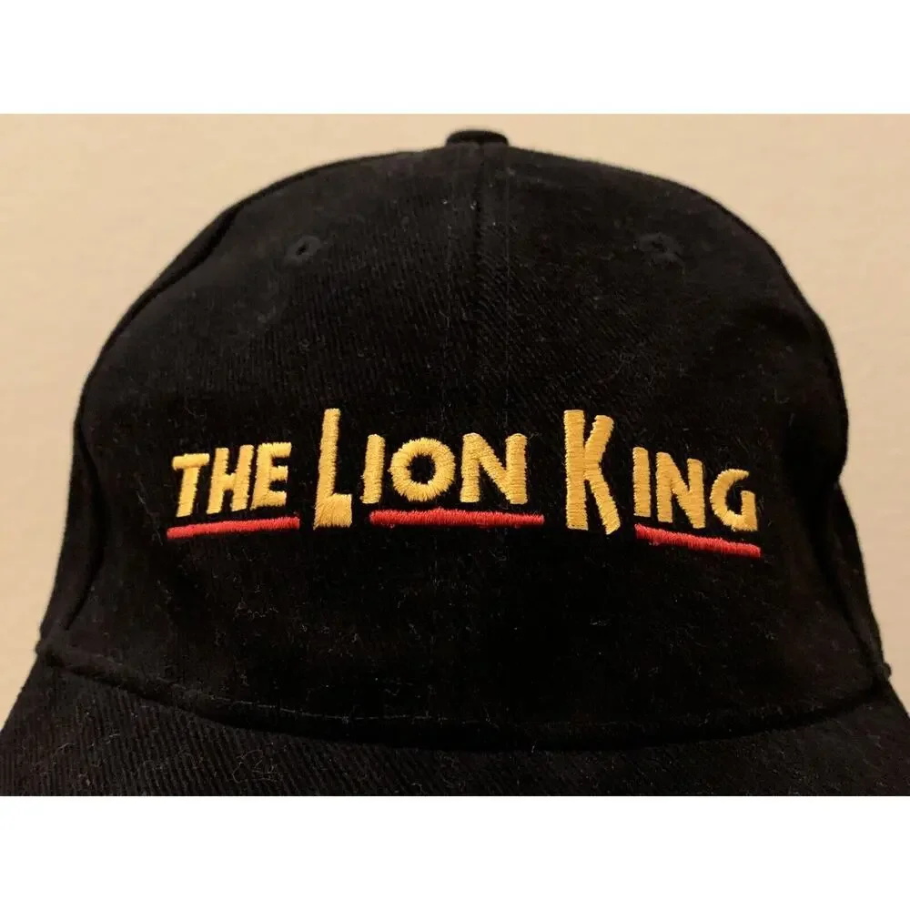 Vintage Disney The Lion King Broadway Musical VIP Adjustable Strapback Cap Hat